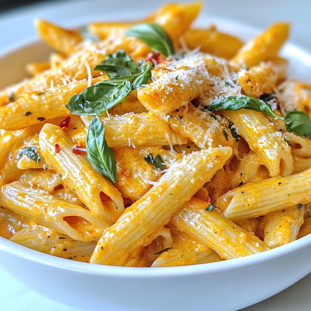 30-minute Creamy Tomato Basil Pasta Simple and Tasty