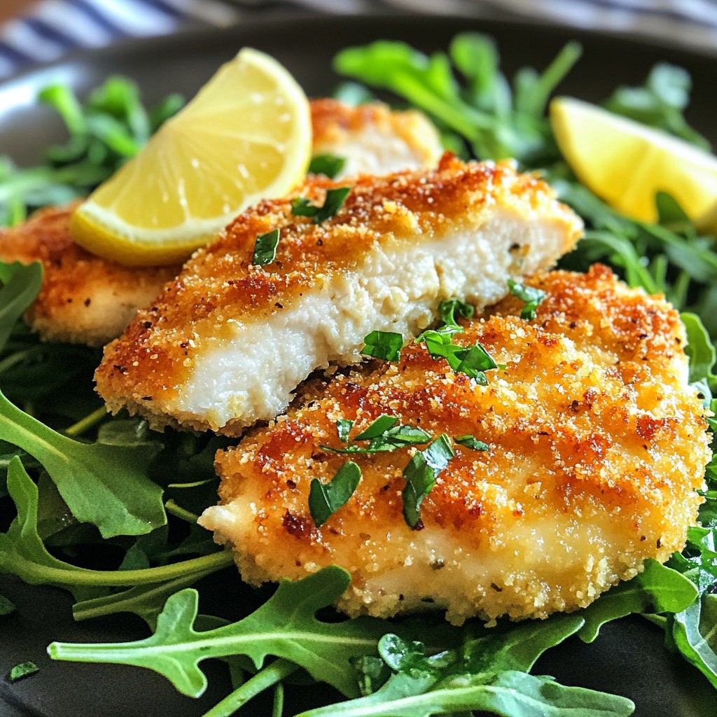 Crispy Parmesan Crusted Chicken Easy Dinner Recipe