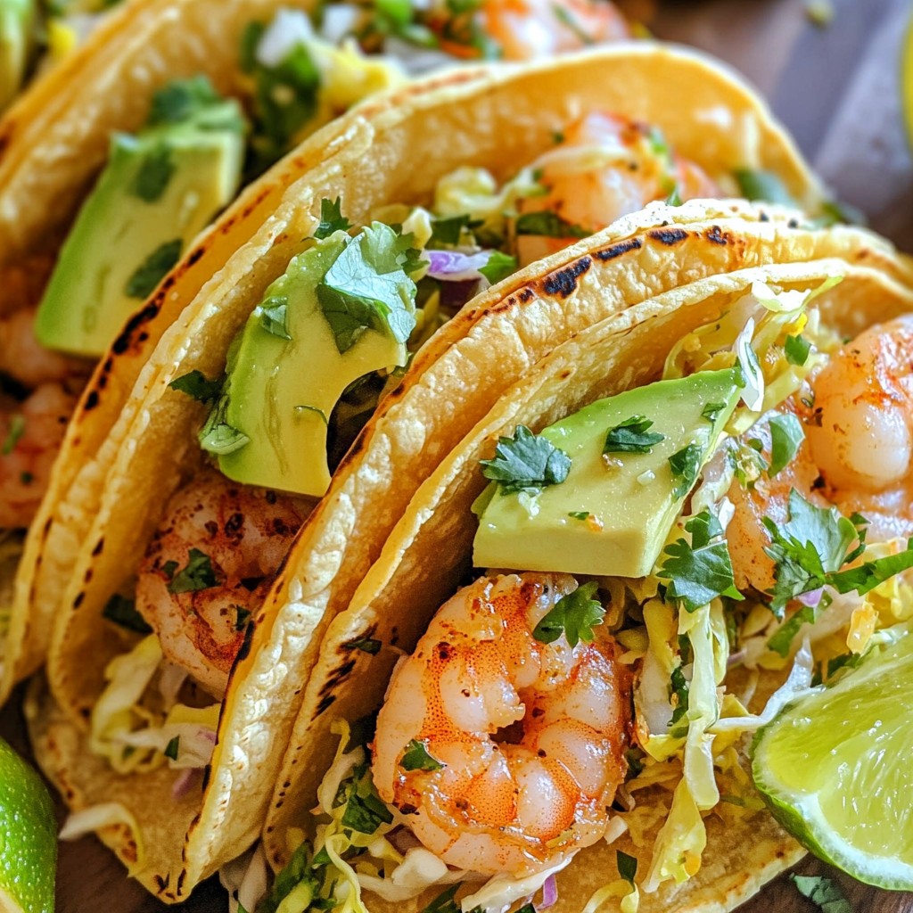Jalapeno Lime Shrimp Tacos Tasty and Flavorful Meal