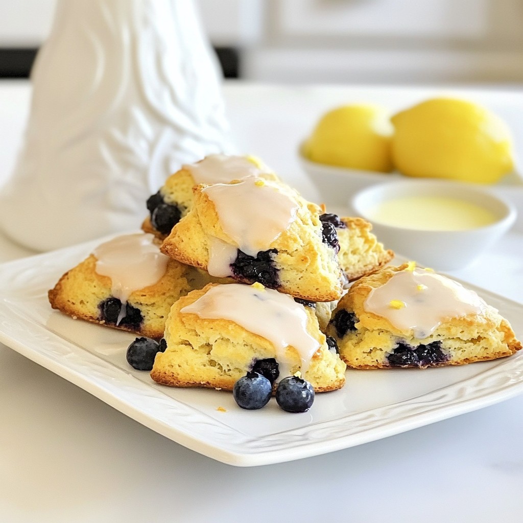 Lemon Blueberry Scones Bold and Delicious Treat