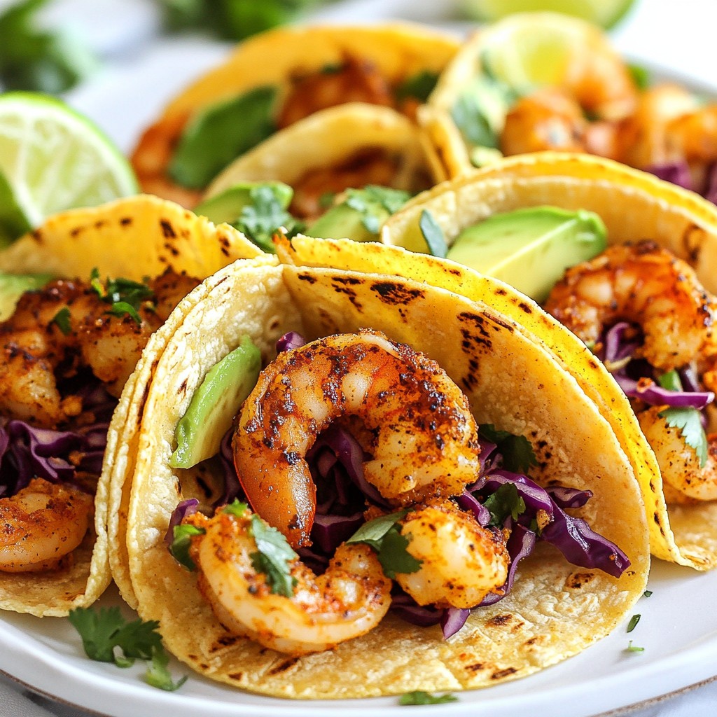 Spicy Cajun Shrimp Tacos Flavorful and Simple Recipe