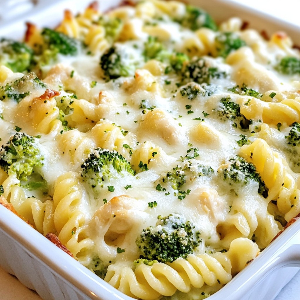 Garlic Parmesan Chicken Alfredo Bake Simple and Tasty