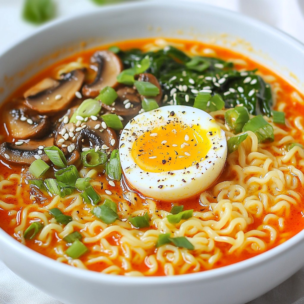 Spicy Sriracha Ramen Bold and Flavorful Recipe Guide