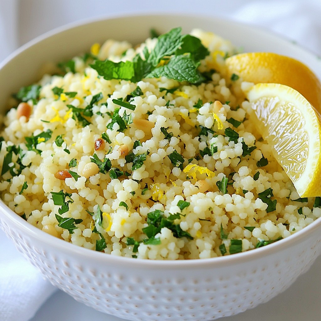 Lemon Garlic Herb Couscous Flavorful And Easy Recipe Recipe Website Lemon Garlic Herb Couscous Flavorful And Easy Recipe Recipe Website