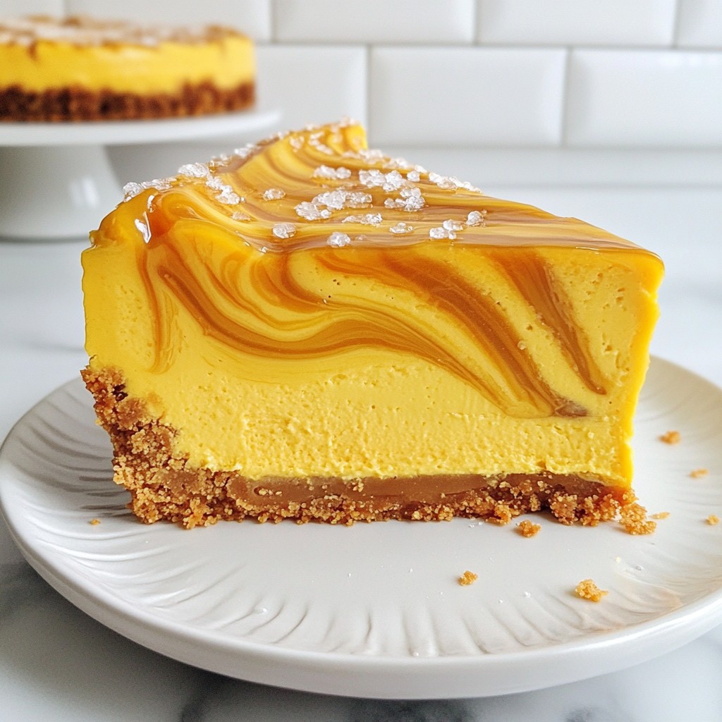 Salted Caramel Pumpkin Cheesecake Delightful Recipe