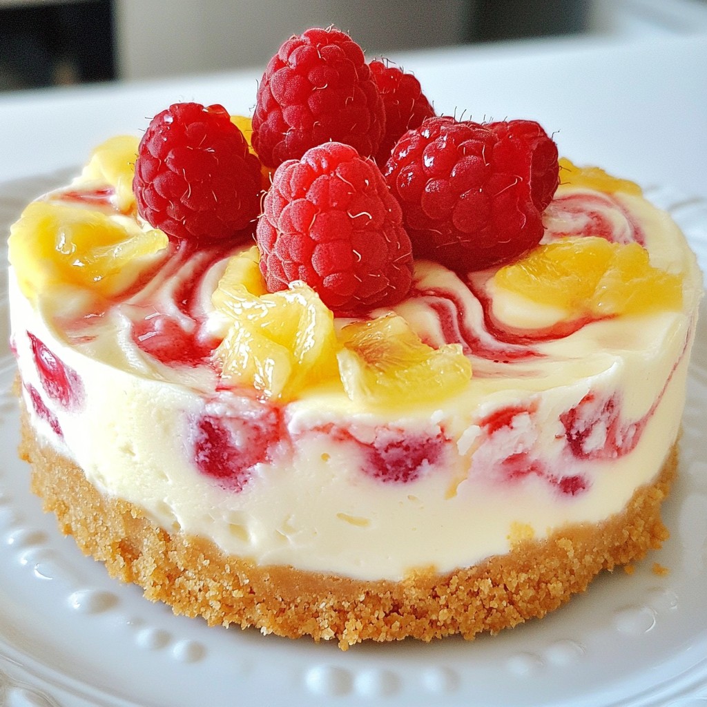 Raspberry Lemonade Cheesecake Delightful Creamy Treat