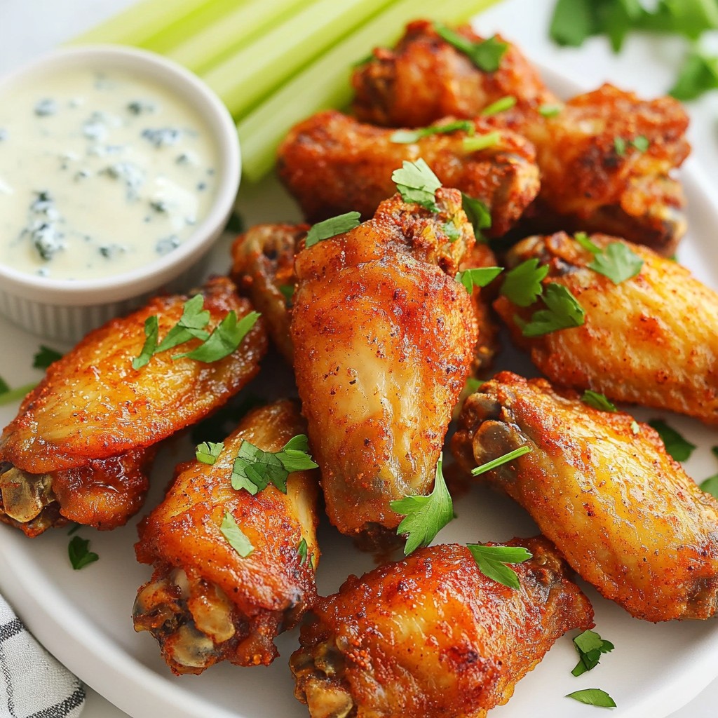 Spicy Cajun Chicken Wings Finger-Lickin' Delight