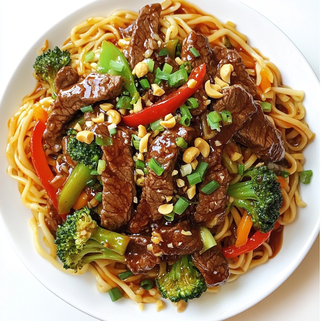 Spicy Szechuan Beef Noodles Tasty and Flavorful Dish