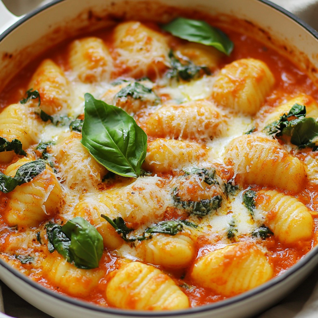 Creamy Tomato Gnocchi Skillet Easy Weeknight Meal