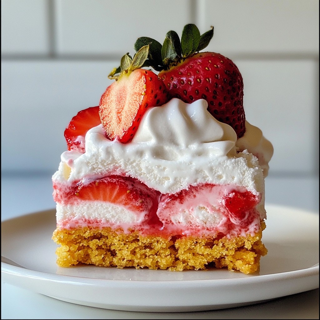 Irresistible Strawberry Shortcake Ice Cream Bars Recipe
