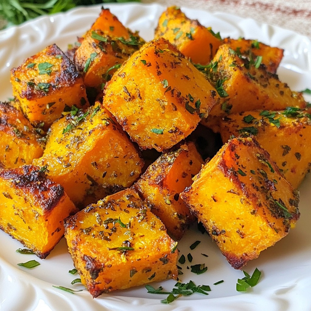 Garlic Herb Roasted Sweet Potatoes Flavorful Dish