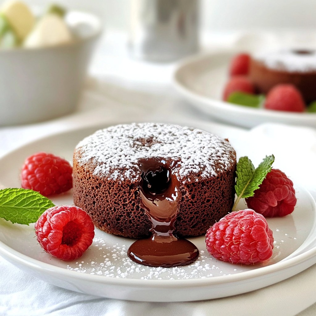 Chocolate Raspberry Lava Cakes Decadent and Easy Recipe