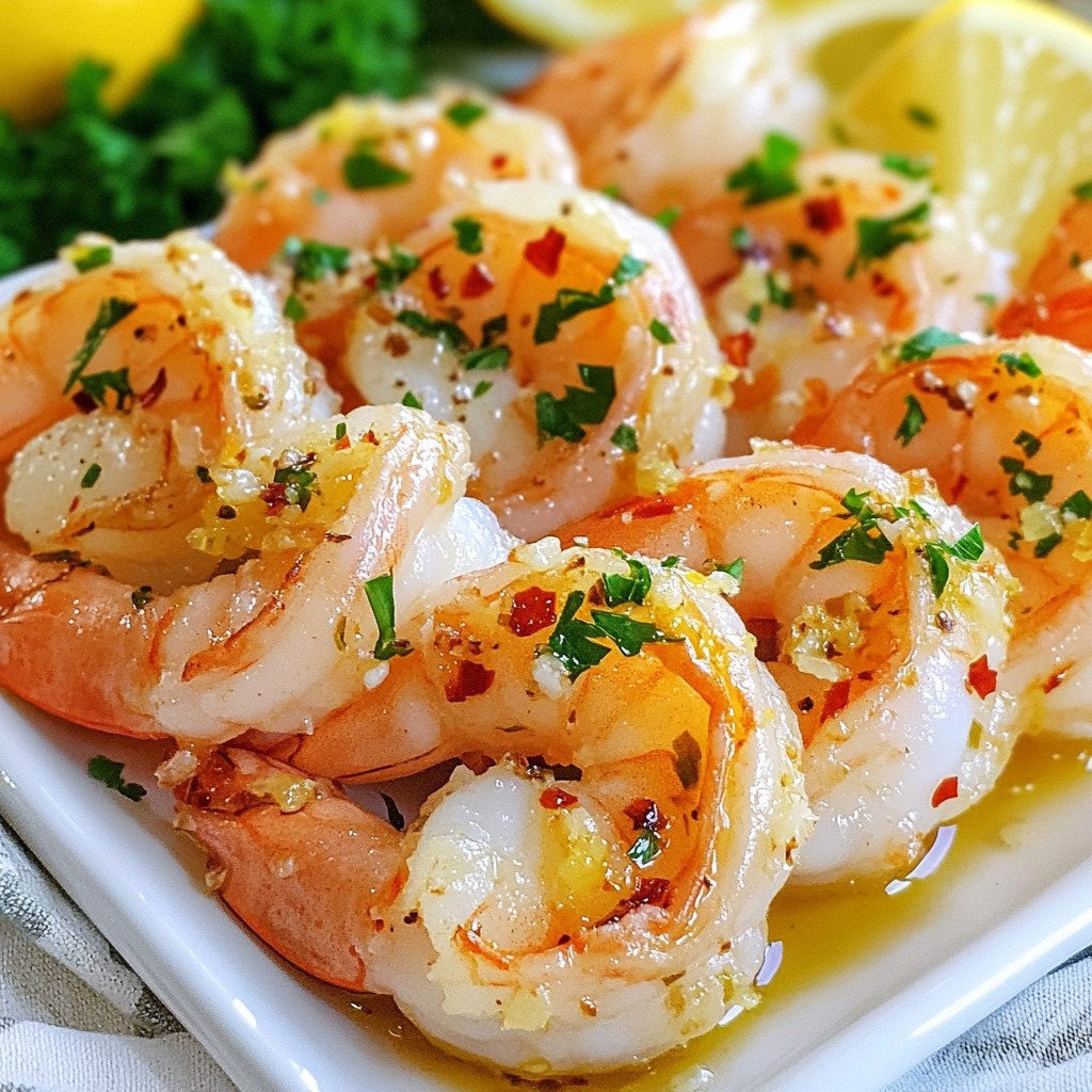 Lemon Garlic Roasted Shrimp Flavorful Dinner Delight