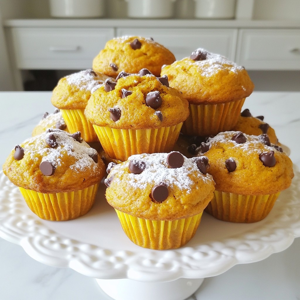 Pumpkin Chocolate Chip Muffins Simple and Tasty Treat