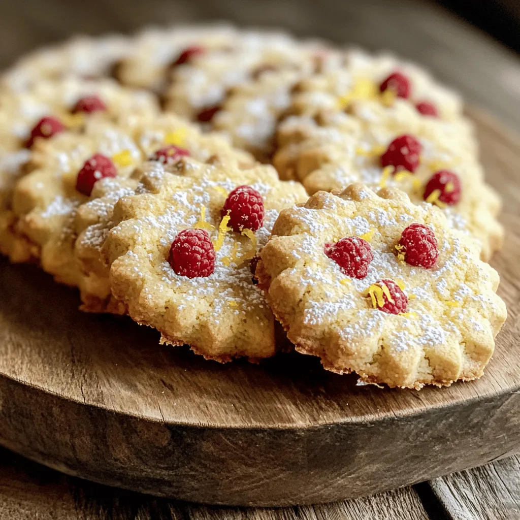 Lemon Raspberry Cookies Delightful Summer Treat