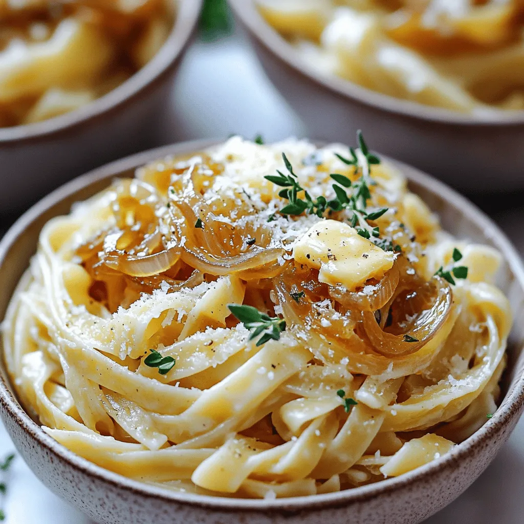 French Onion &#038; Browned Butter Pasta Recipe
