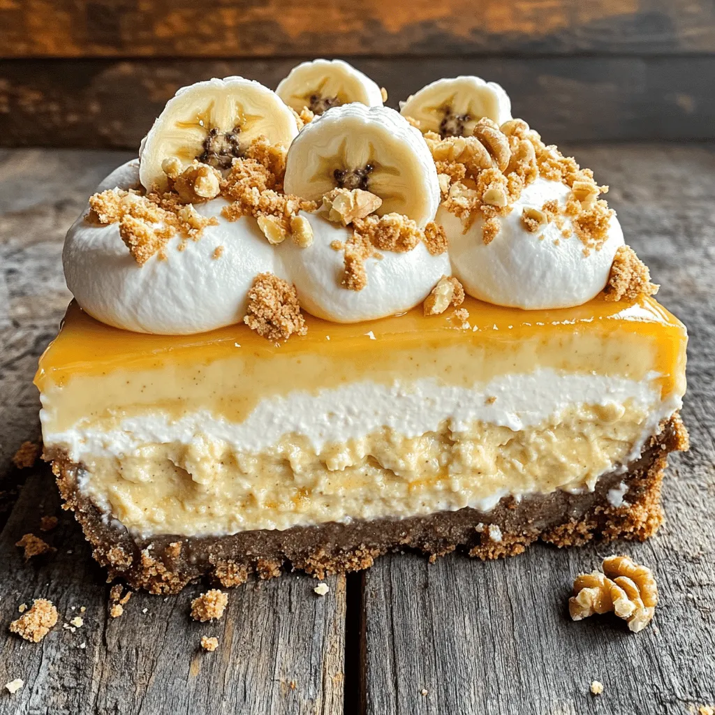 Banana Pudding Crunch Cheesecake Delightful Recipe