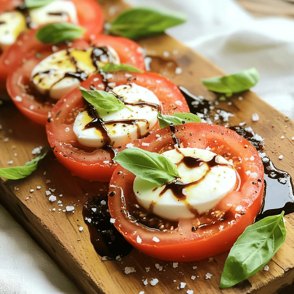 Easy Caprese Salad Fresh and Flavorful Recipe