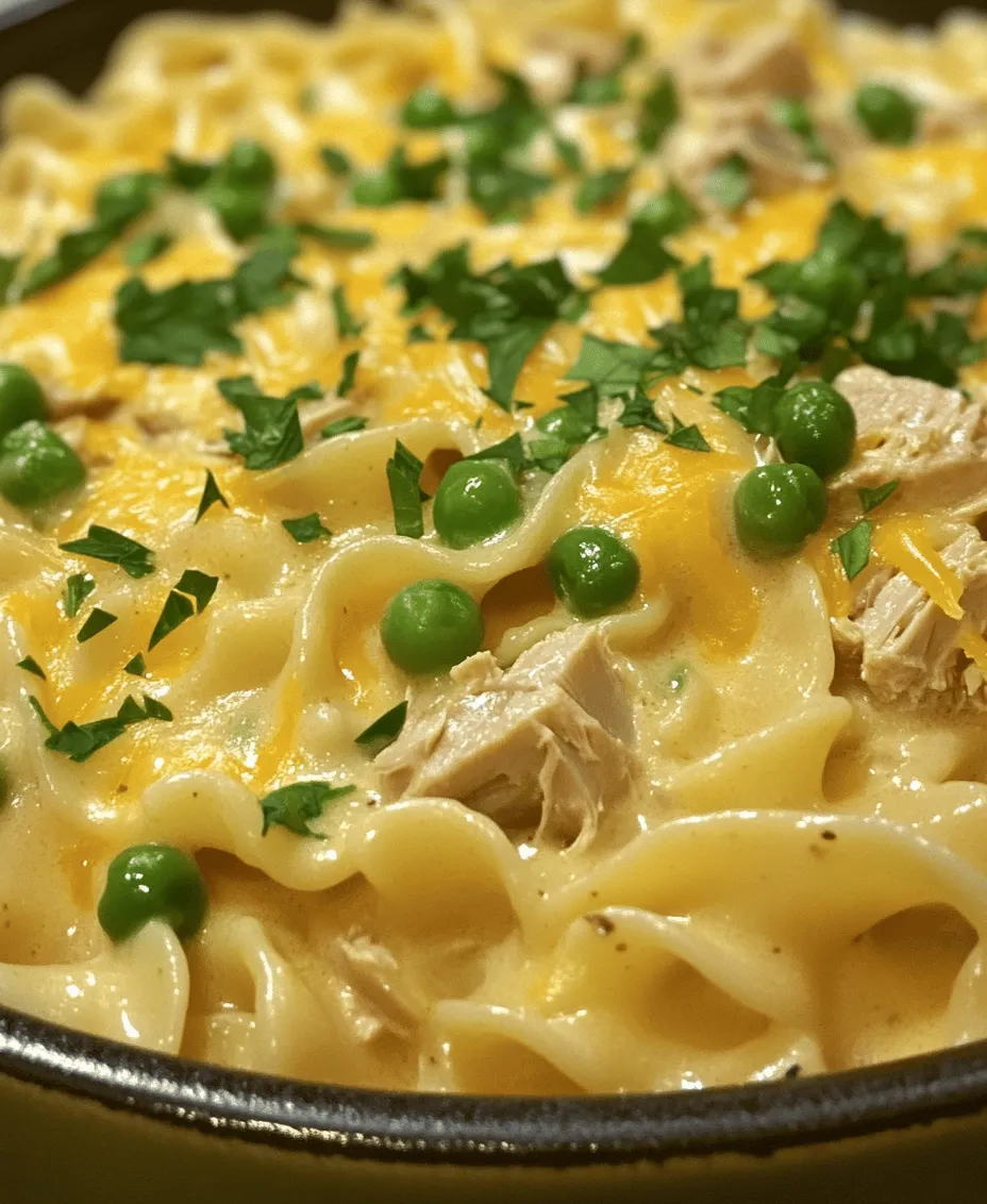 Creamed Tuna & Noodles Delight is not just a meal; it