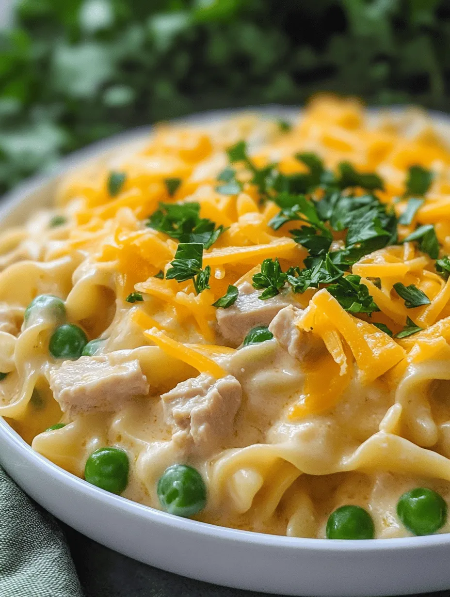 Creamed Tuna &#038; Noodles Delight: A Comforting Recipe